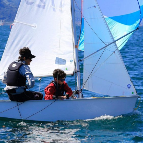 Campeonato Mundial de Cadet - Italia 2021 - barcos campeon
