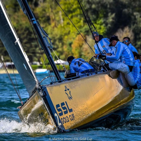 Foto de Proa en regata - SSL Gold Cup - Test Event