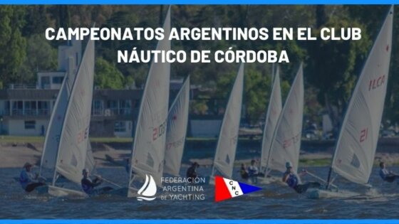 Campeonatos Argentinos en el Club Nautico Cordoba
