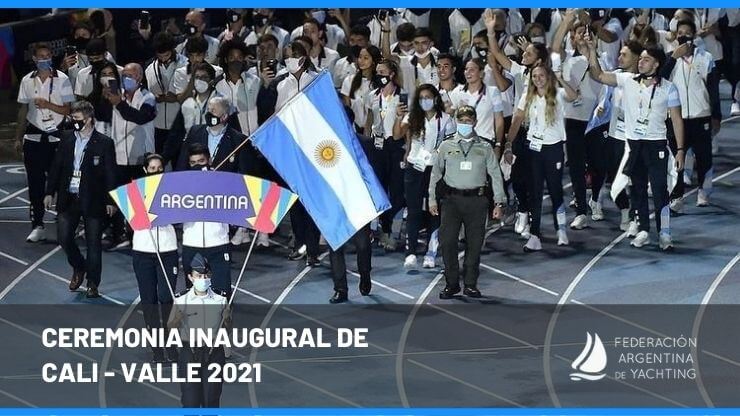 Ceremonia inaugural de Calivalle2021