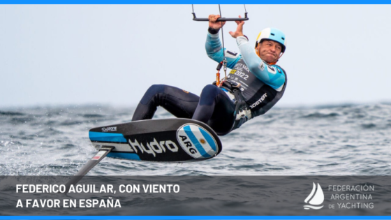 Federico Aguilar, con viento a favor en España