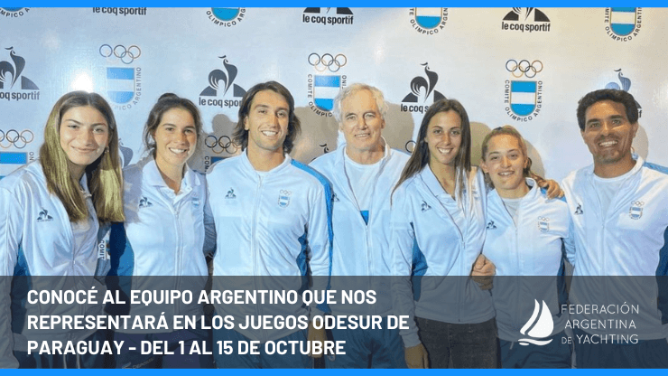 CONOCÉ AL EQUIPO ARGENTINO QUE NOS REPRESENTARÁ EN LOS JUEGOS ODESUR DE PARAGUAY - DEL 1 AL 15 DE OCTUBRE