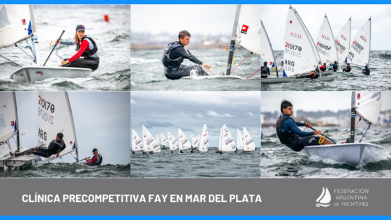 Clínica Precompetitiva FAY en Mar del Plata - caratula